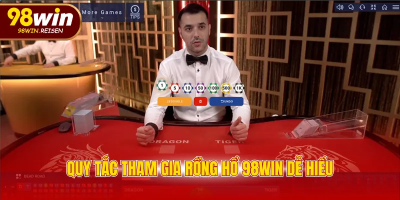 Quy tắc tham gia Rồng Hổ 98WIN dễ hiểu